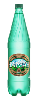 Вода минеральная лечебно-столовая Нарзан природной газации 1,5л
