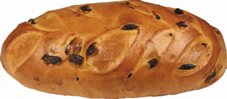 Батон сдобный с изюмом 350гр