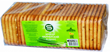 Крекер SPAR Фермерский с луком 200г