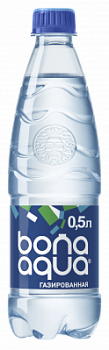 Вода питьевая БонаАква газ 0,5л