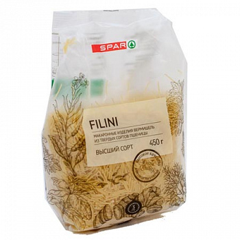 Макар изд SPAR Вермишель 450г