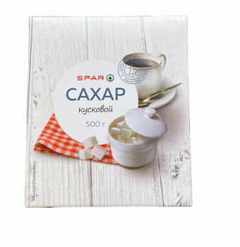 Сахар-рафинад SPAR ГОСТ белый 500г