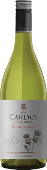 Вино Лос Кардос Донья Паула Шардоне Мендоса бел сух 0,75л 13,5%