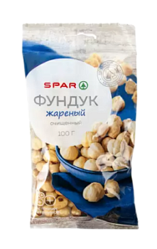 Фундук жареный очищенный SPAR 100г