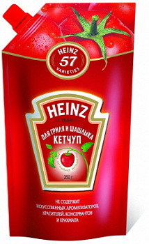 Кетчуп Хайнц Для гриля и шашлыка 320г д/п