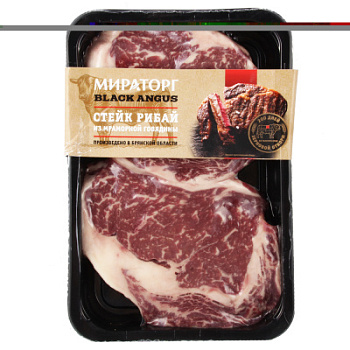 Стейк Рибай из говядины Мираторг охл 330г