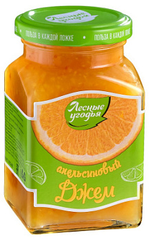 Джем Лесные угодья апельсиновый 280г