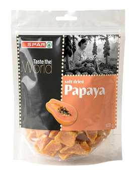 Папайя сушеная SPAR 100г