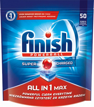 Таблетки для посудомоечных машин Финиш А50 Всё в одном