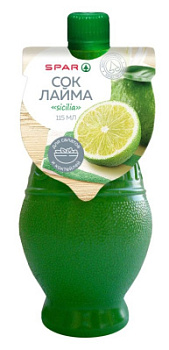 Сок лайма SPAR 115мл