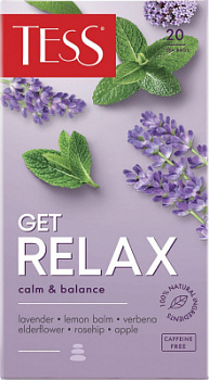Чай Тесс Гет Релакс черный 20пак