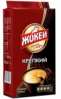 Кофе молотый Жокей Крепкий 225г