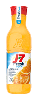 Сок охлажденный J7 Апельсиновый п/б 850мл