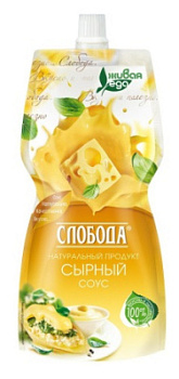 Соус Сырный Слобода 60% 200мл д/п