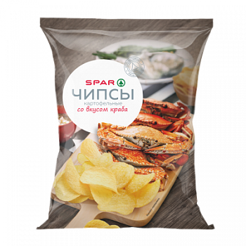 Чипсы SPAR Краб 150г