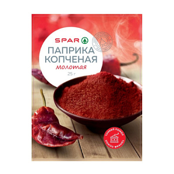 Паприка копченая молотая SPAR 25г