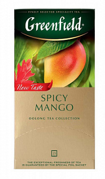 Чай Гринфилд Спайси Манго Оолонг 25пак