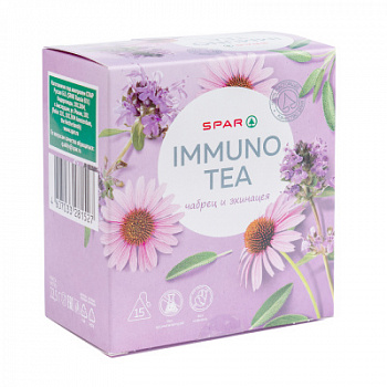Напиток чайный SPAR Immuno Tea 15пир