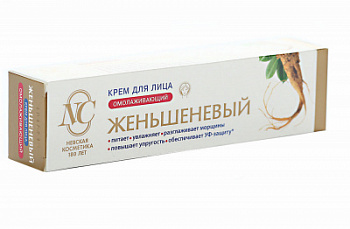 Крем д/лица Невская Косметика 40мл Женьшень
