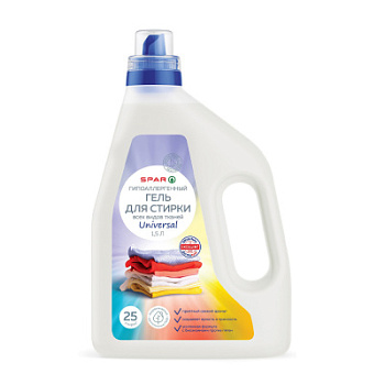 Гель для стирки SPAR 1,5л Универсальный