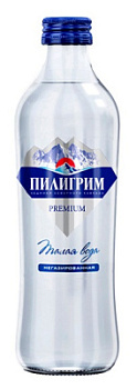 Вода питьевая Пилигрим Премиум негаз 0,33л ст/б