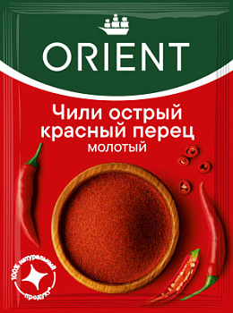 Перец красный острый молотый Ориент 12г