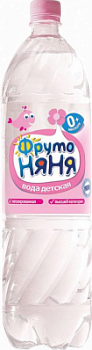 Вода ФрутоНяня детская негазированная с рождения 1,5л