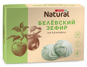 Зефир Белевский SPAR Natural Антоновка 250г