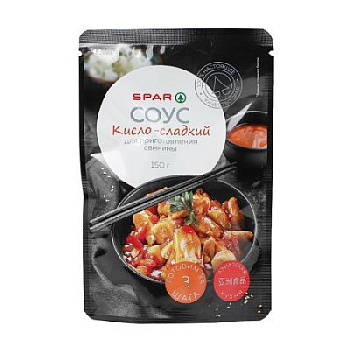 Соус SPAR Кисло-сладкий для приготовления свинины 150г