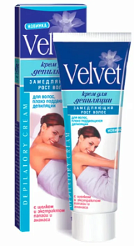 Крем для депиляции Вельвет замедляющий рост волос 100мл