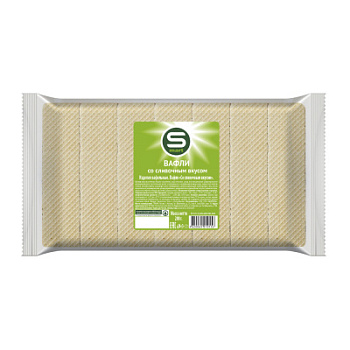 Вафли SMART Сливочный вкус 200г