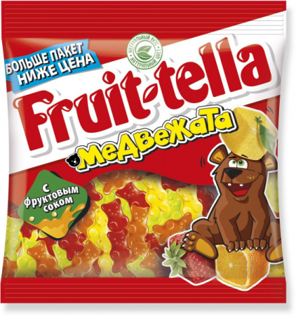 Мармелад жевательный Фрут-Телла Медвежата 150г