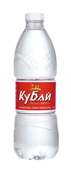 Вода питьевая Кубай негаз 0,5л
