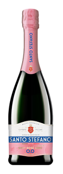 Вино игристое б/а Санто Стефано брют розе 0,75л