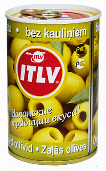 Оливки зеленые б/к ИТЛВ 300г ж/б
