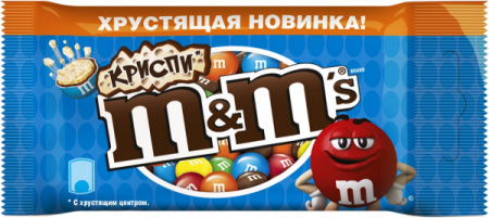 Драже M&M's Криспи 36г