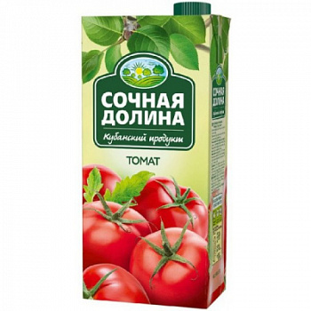 Нектар Сочная Долина Томат 0,95л