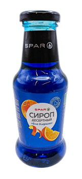 Сироп SPAR Блю Кюрасао 250мл