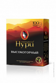 Чай Принцесса Нури Высокогорный черный 100пак