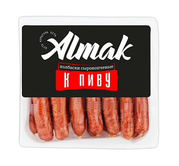 Колбаски с/к н/о К пиву Альмак 150г