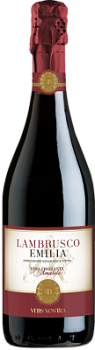 Вино игристое Витис Ностра Ламбруско Дель Эмилия кр п/сл 0,75л 9%
