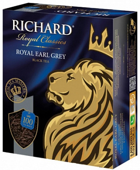 Чай Ричард Роял Эрл Грей черный 100пак