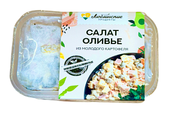 Салат Оливье Люблинские продукты г/уп 200г