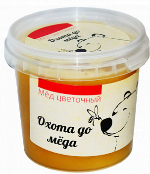 Мёд Охота до Мёда Цветочный натуральный 250г