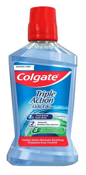 Ополаскиватель для полости рта Колгейт  PLAX Тройное действие 500 мл