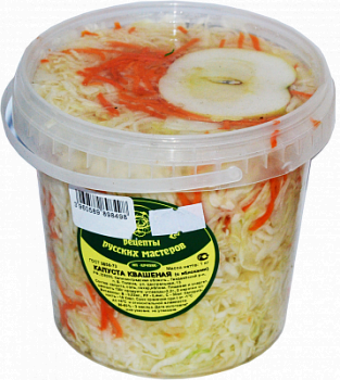 Капуста квашеная Рецепты русских мастеров с яблоками 0,9кг