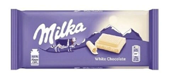 Шоколад Милка Белый Шоколад   90г