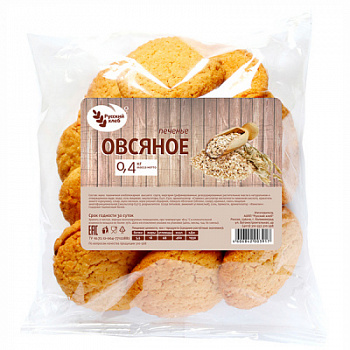 Печенье РХ  овсяное 400г