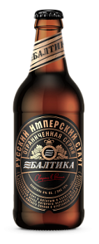 Пиво темное н/ф Балтика Русский Имперский Стаут 0,44л 8% ст/б