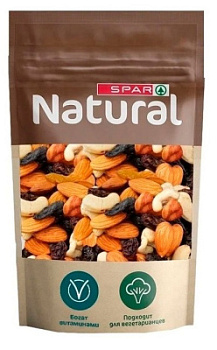 Смесь орехов и изюма SPAR Natural 150г
